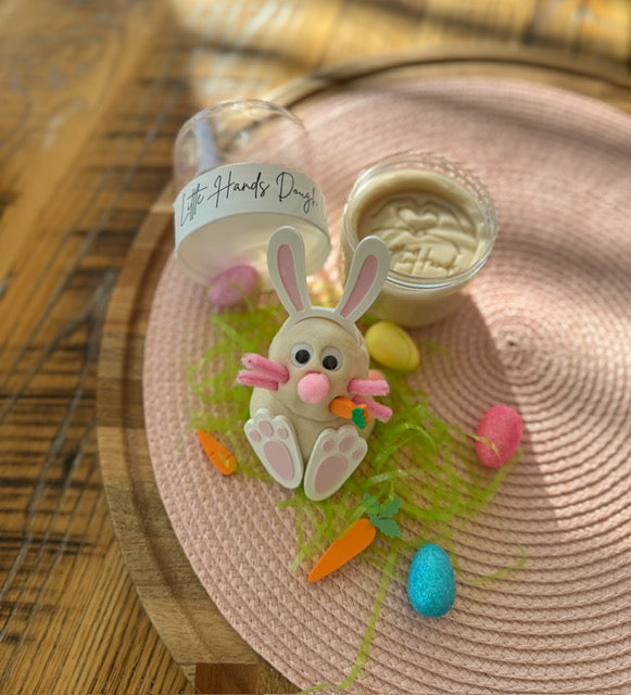 Build-A-Bunny Playdough To-Go Jar