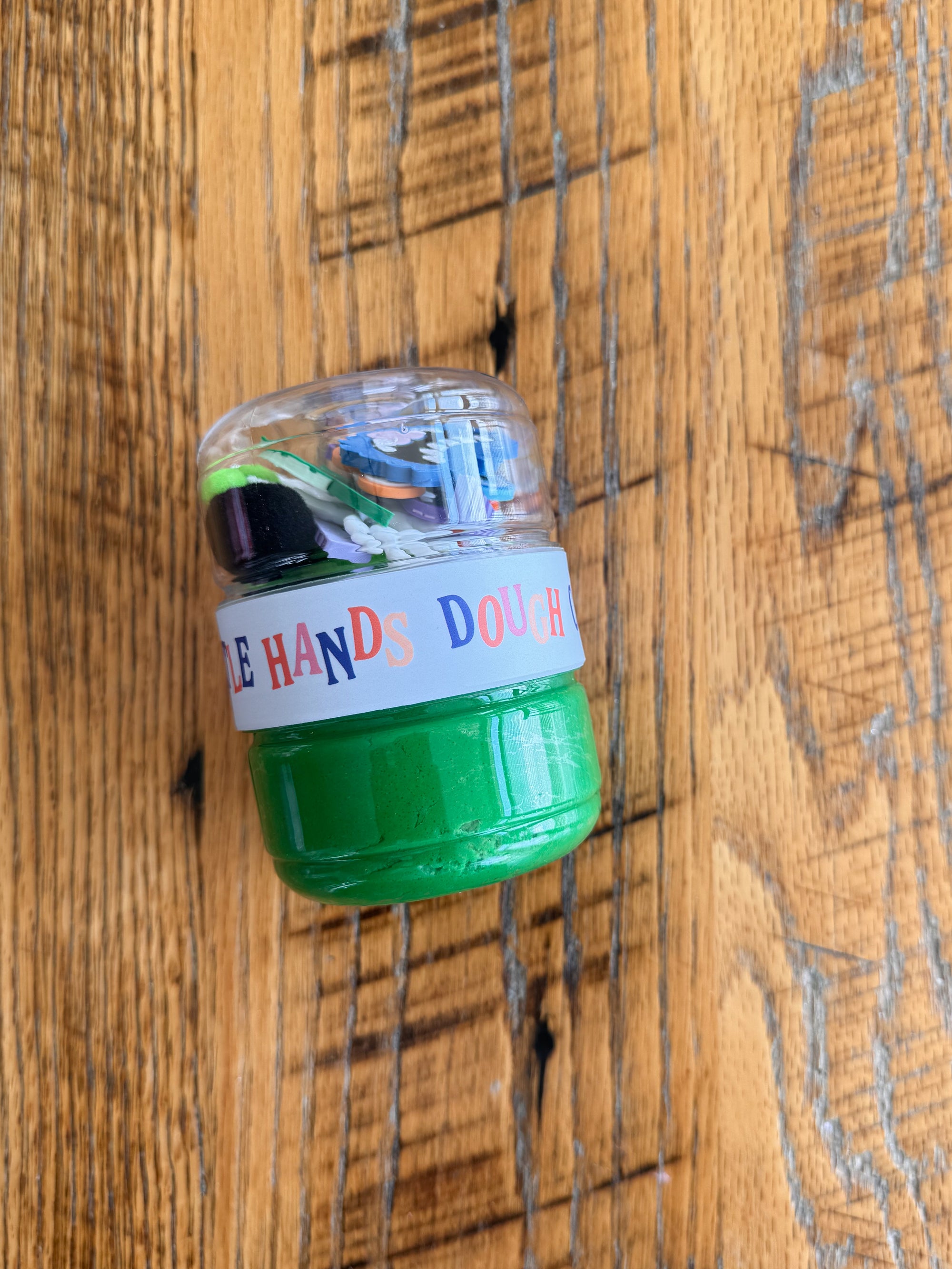 Build A Monster Mini Playdough To-Go Jar