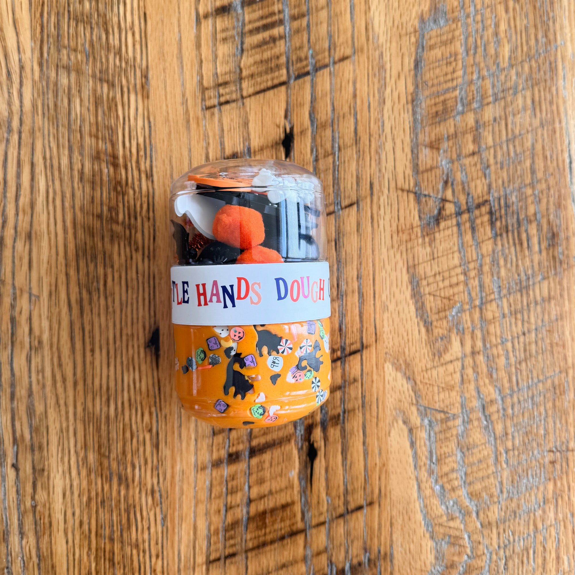 Halloween Playdough To-Go Jar