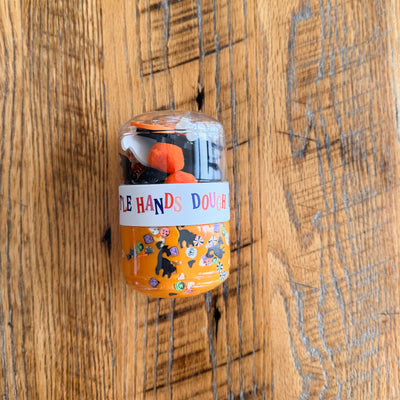 Halloween Playdough To-Go Jar