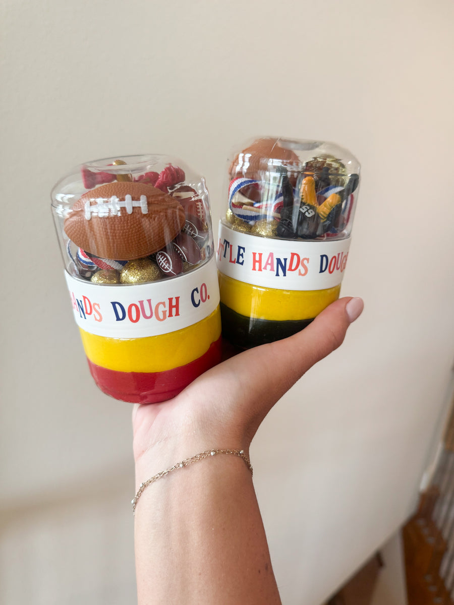 Choose Your Team Colors Football Playdough To-Go Jar