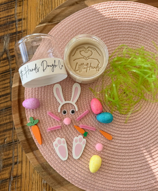 Build-A-Bunny Playdough To-Go Jar