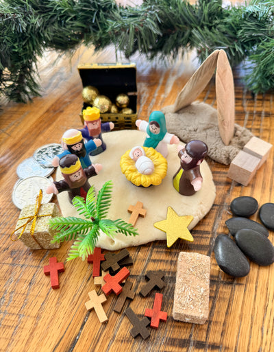 Nativity Playdough Kit