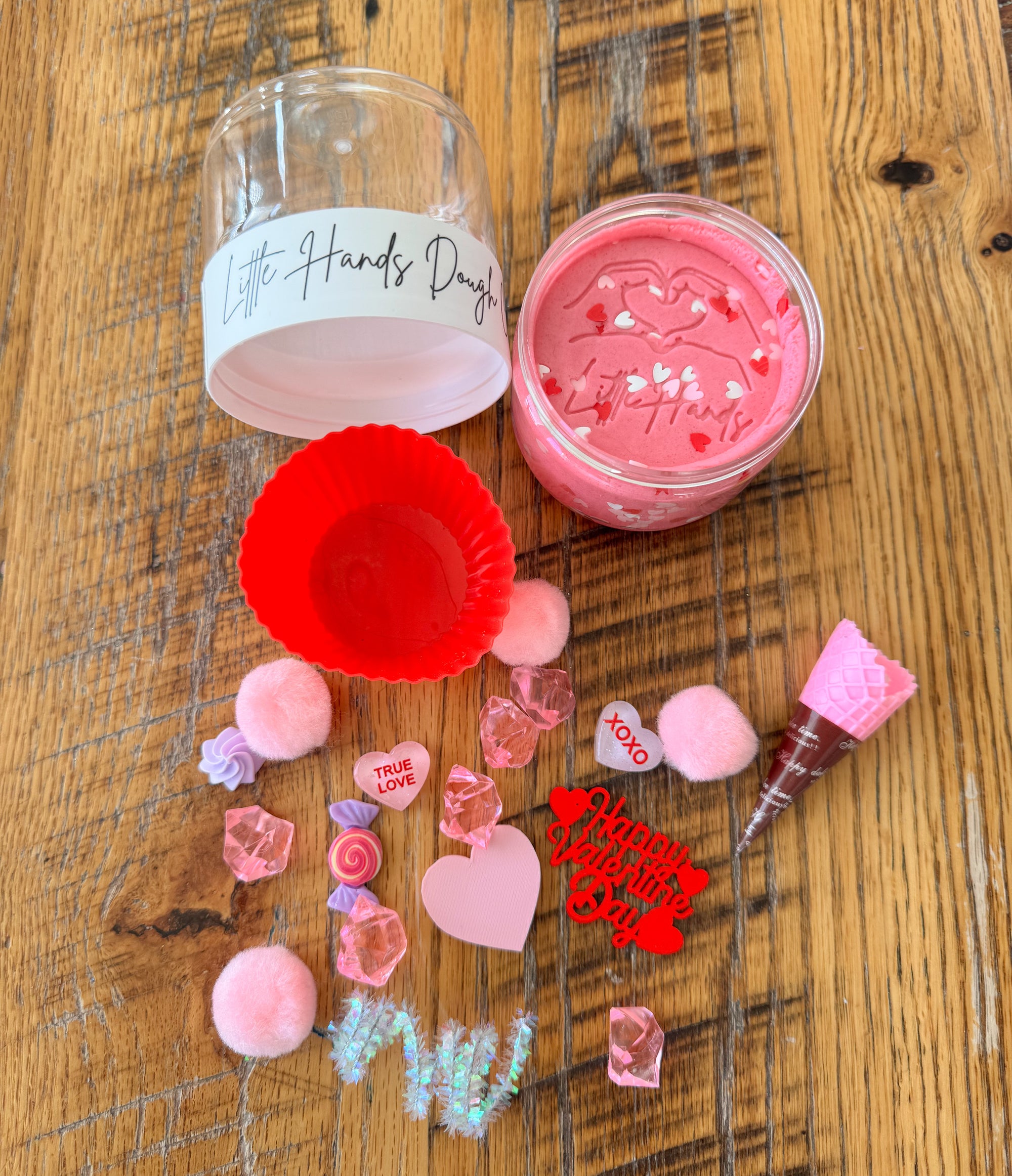 Sweeter Than Candy Playdough To-Go Jar