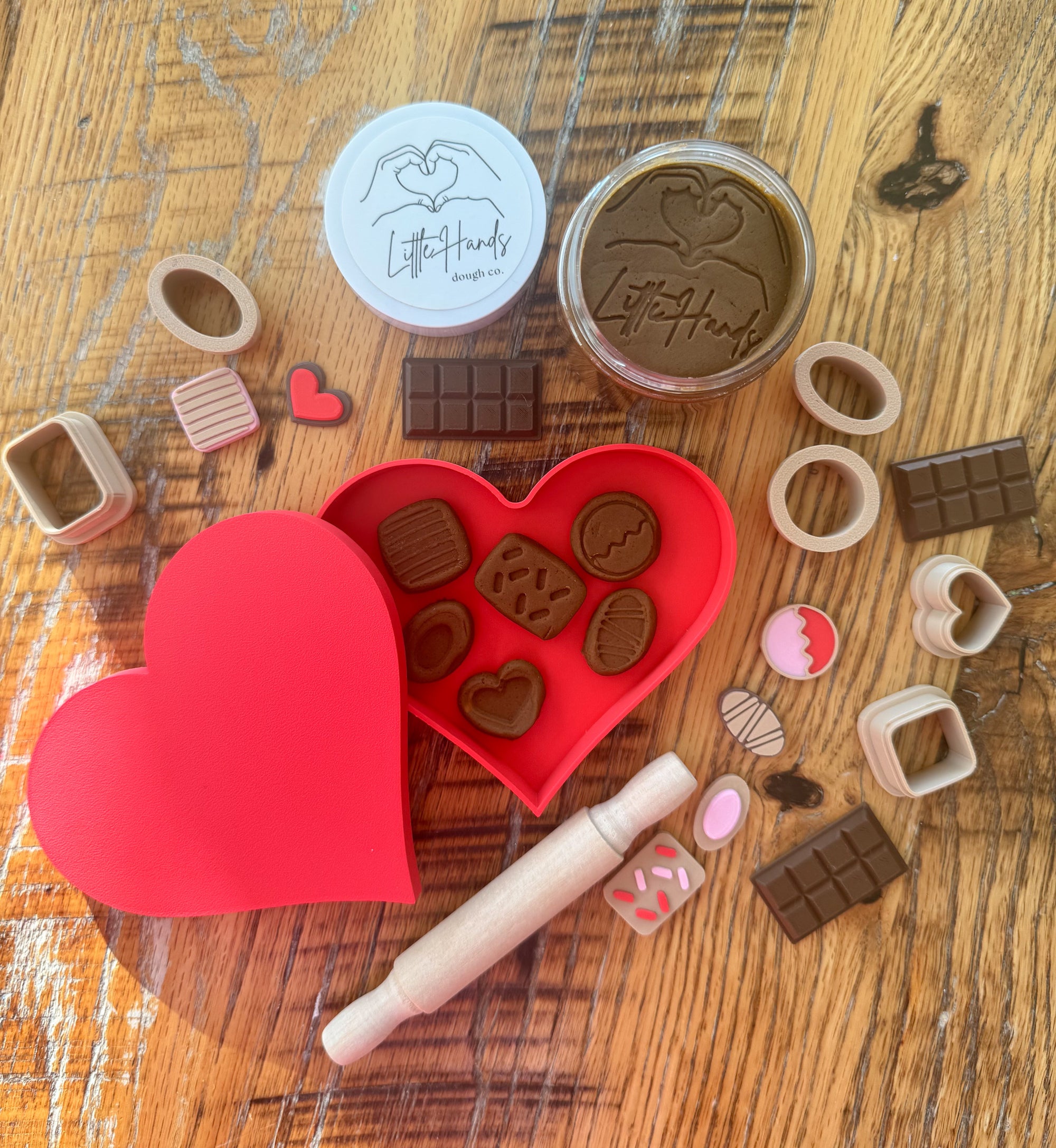 Box Of Chocolates Playdough Kit