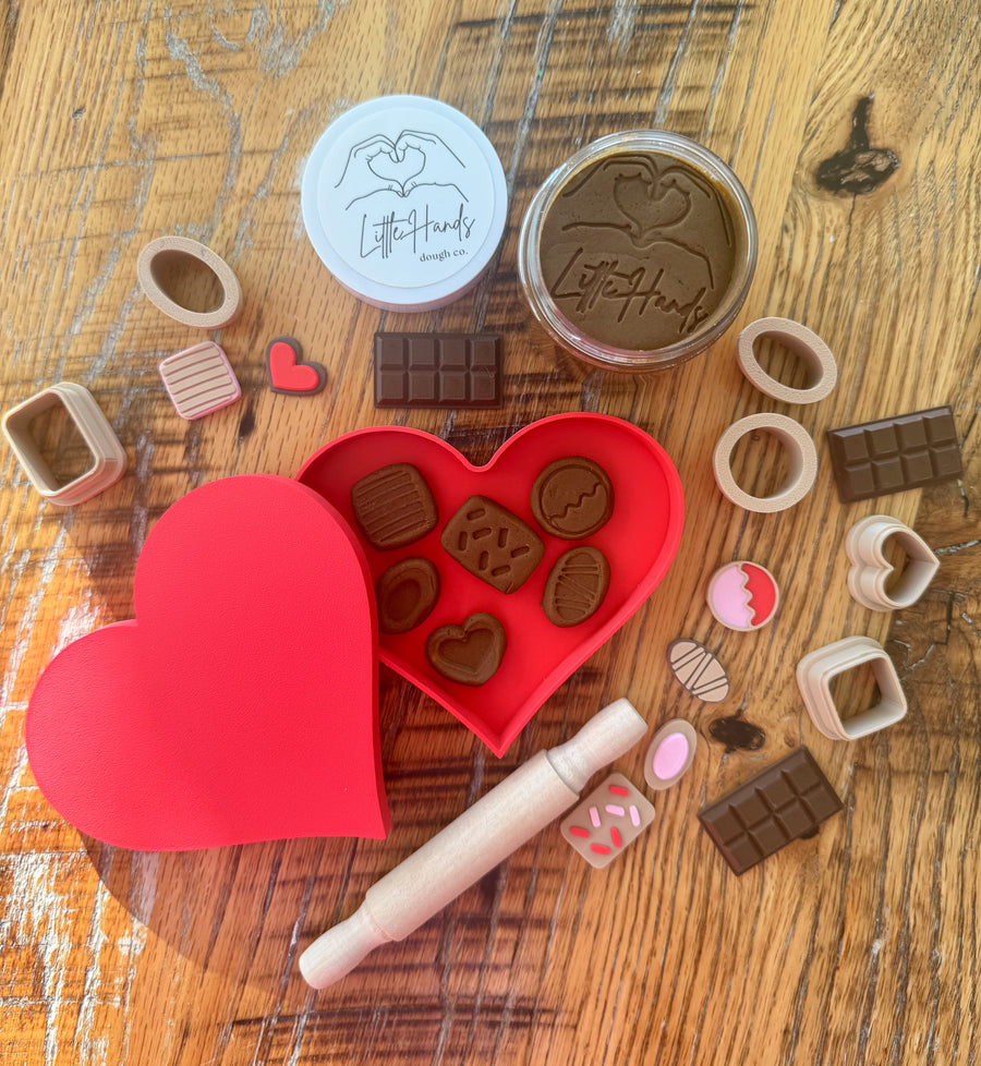 Box Of Chocolates Playdough Kit