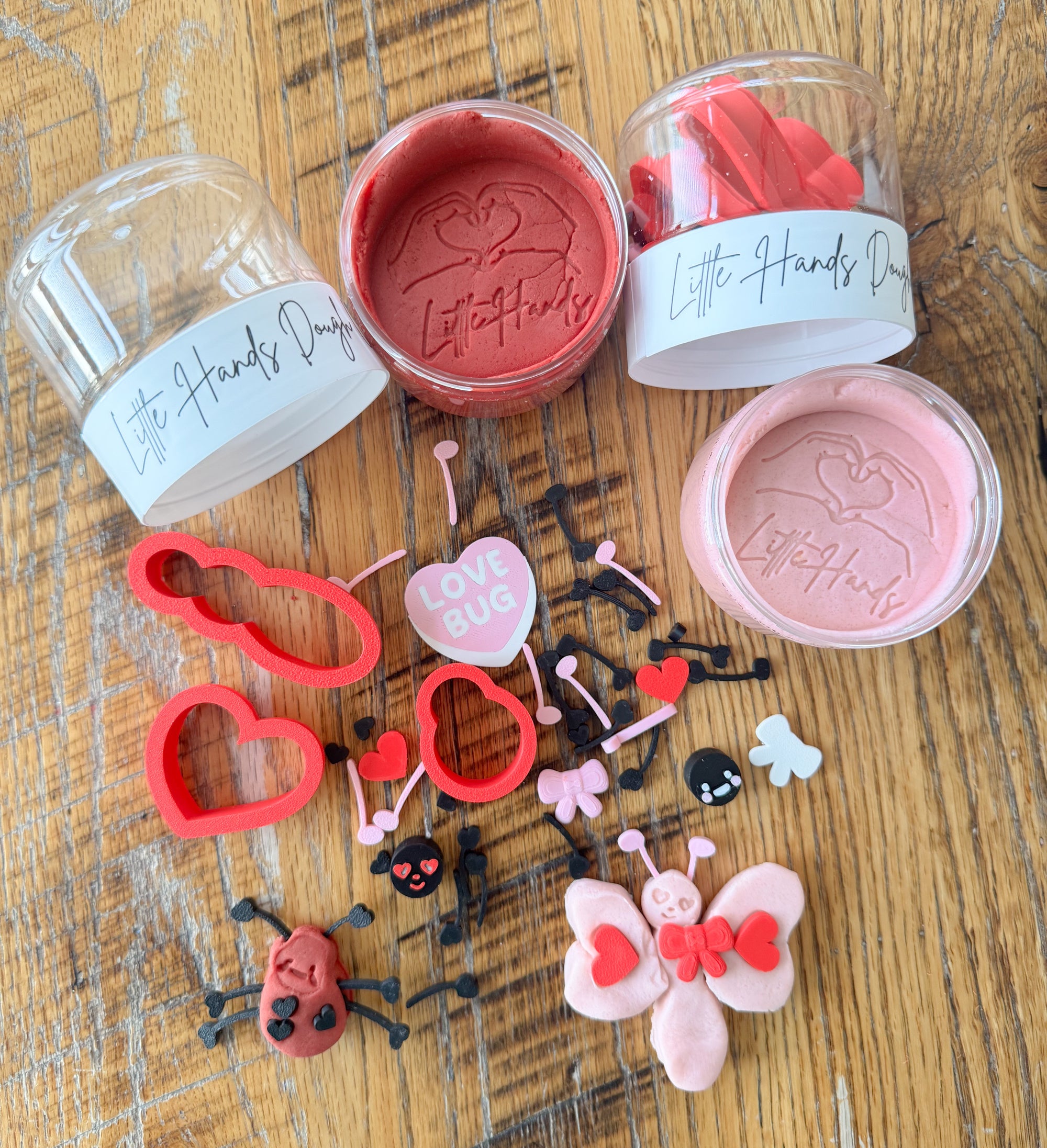 Build-A-Love Bug Playdough To-Go Jar