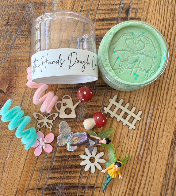 Fairy Garden Playdough To-Go Jar