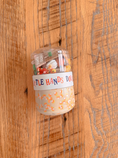 Pumpkin Patch Playdough To-Go Jar