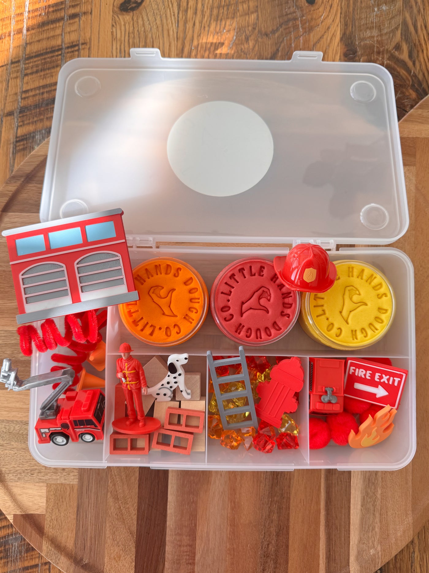 Fireman Playdough Kit