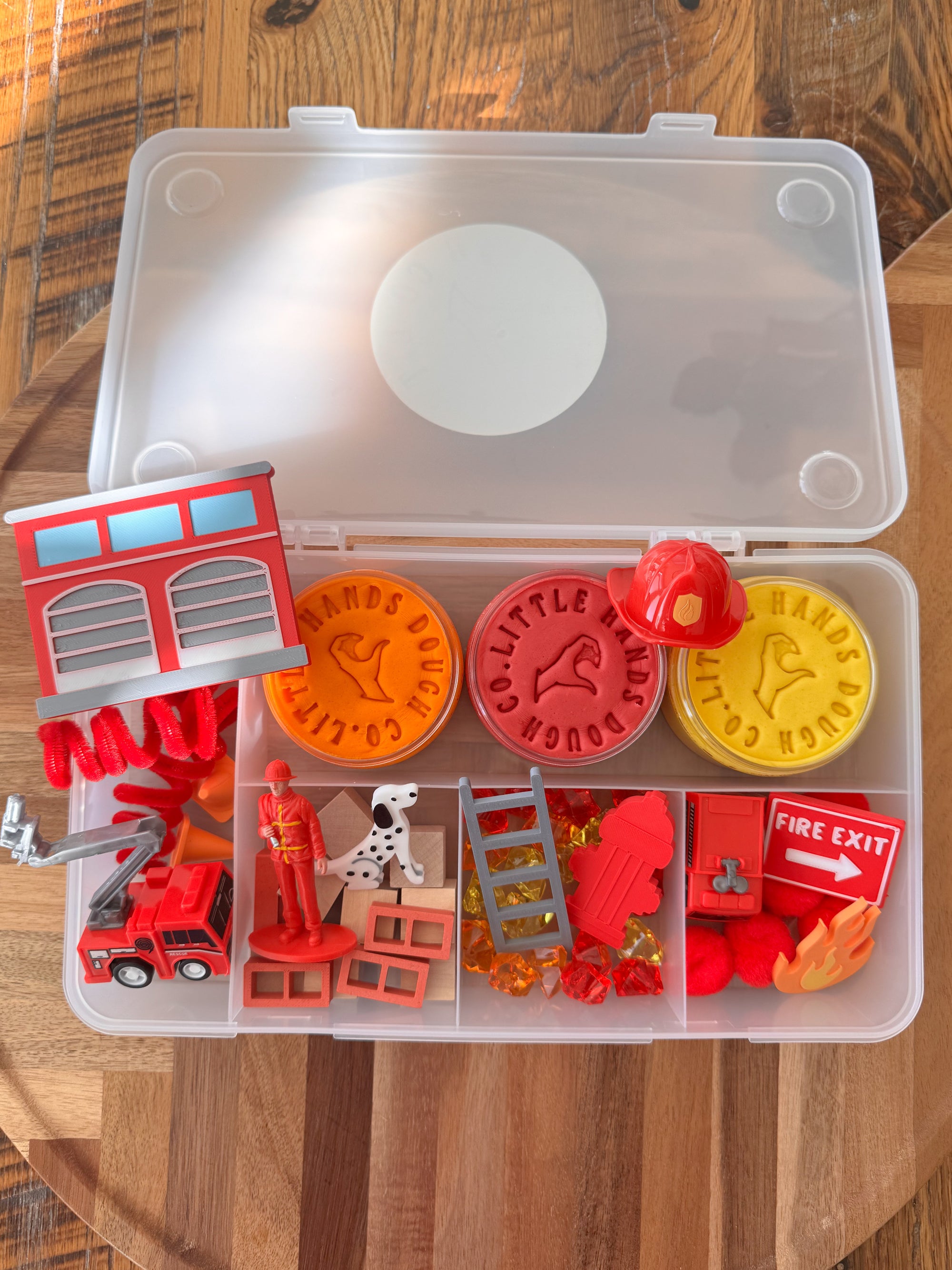 Fireman Playdough Kit