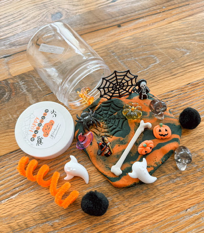 Halloween Playdough Jar