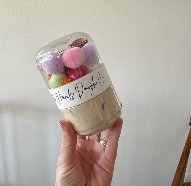 Sweet Tooth Playdough To-Go Jar
