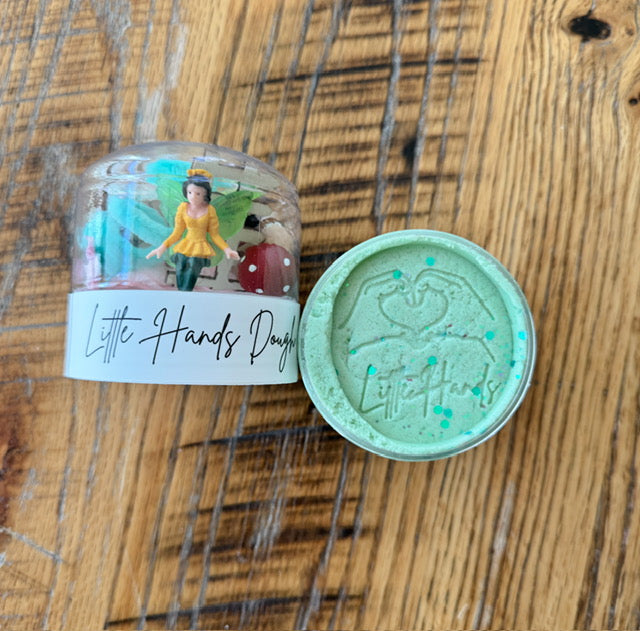 Fairy Garden Playdough To-Go Jar