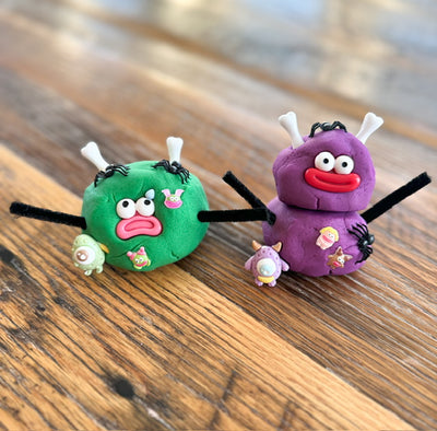 Build-A-Monster Playdough Jar