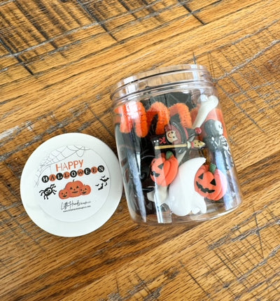 Halloween Playdough Jar