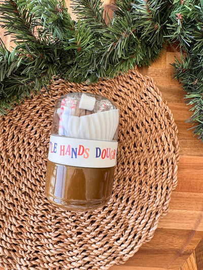 Hot Cocoa Playdough To-Go Jar