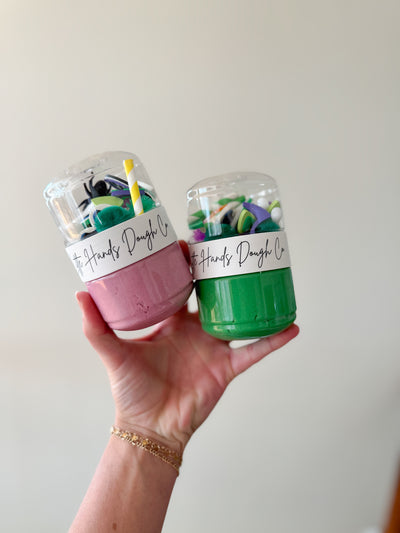 Build A Monster Playdough To-Go Jar